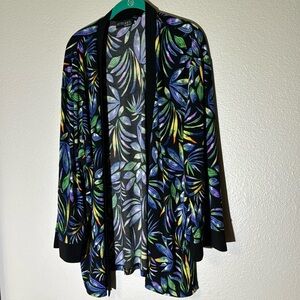 Attitudes by Renee women’s large colorful sweater